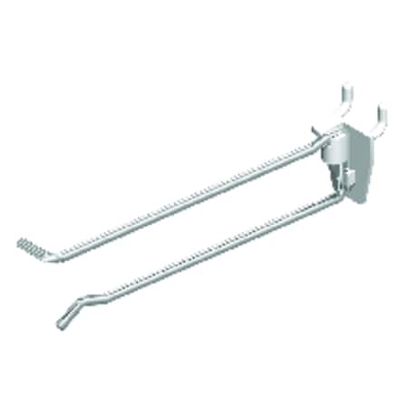 Southern Imperial 4 in. Silver Metal Peg Hook 100 pk R33-4-212